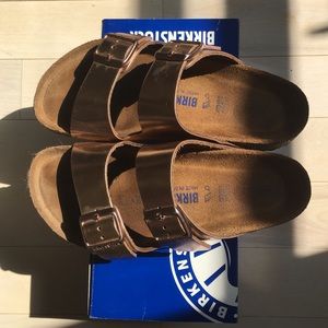 Birkenstocks Arizona Rose Gold